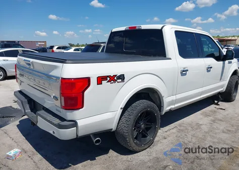 2020 Ford F150 Platinum из США, поврежденный, VIN 1FTEW1E49LFB15302